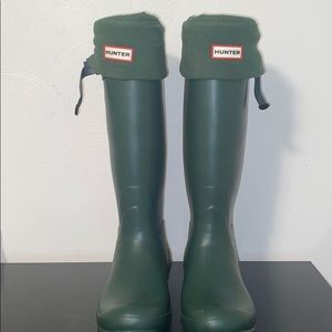 Hunter rain boots